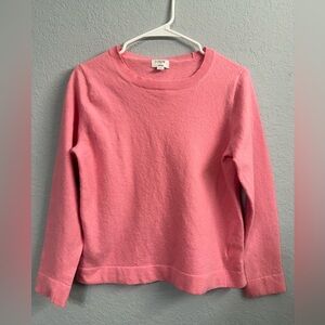 J.Crew Teddie Pink Knit Top